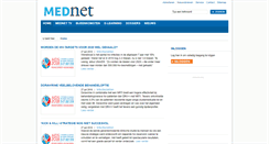 Desktop Screenshot of mednet.nl