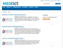 Tablet Screenshot of mednet.nl