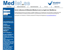 Tablet Screenshot of mednet.se