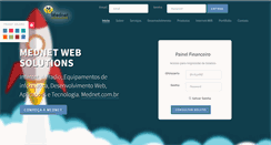 Desktop Screenshot of mednet.com.br